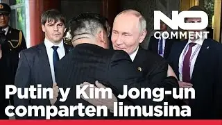 Putin y Kim Jong-un comparten limusina tras desfile militar en China