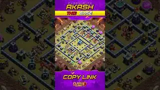 Only 1 Star TH13 War Base 2025 Anti 2 Star Anti Zap Witches Anti Dragon Clash of Clans 🔥