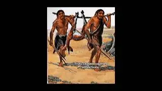 The early humans look harmless, but they really aren&rsquo;t #iceage #prehistorichumans