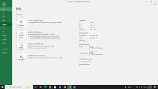 How to SAVE MS EXCEL File