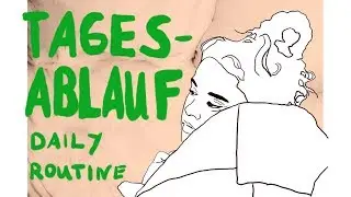 TAGESABLAUF/ daily routine - LEARN GERMAN WITH STORIES w/subtitles