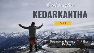 Journey to Kedarkantha 🏔️: Dehradun to Kotgaon + Trek Prep | Part-1 Adventure Begins!
