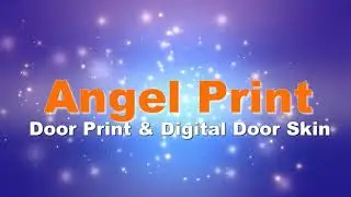 Angel Print - Door Print and Digital Door Skin