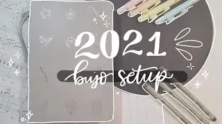 My 2021 Bullet Journal Setup