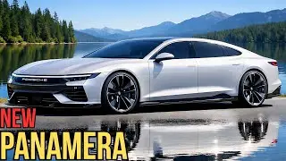 Первый взгляд на Porsche Panamera 2027 года... Потрясающий новый дизайн!
