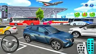 New Hyundai Tucson SUV Car in Bus Terminal Parking - 3D Driving Class 2025 Game! Android Gameplay