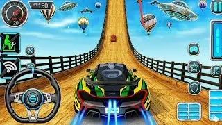 Impossible Car Stunts Racing - Mega Ramp Car Stunts Simulator - Android Gameplay #183