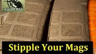 AR 15 Magazine Stippling  Art or Function?