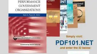 Creating High Performance Government Organizations