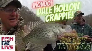 Dale Hollow Crappie with Pro Guide Corey Thomas Fish Eat Live