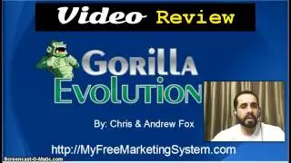 Gorilla Evolution Review | [Watch This] Gorilla Evolution by Chris & Andrew Fox
