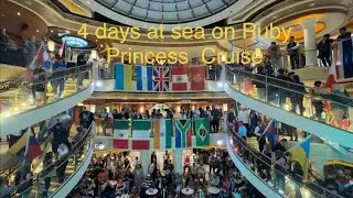Touring Ruby Princess Ship, so much to do
