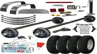 6000 lb Tandem Axle TK Trailer Parts Kit 12k Capacity Heavy