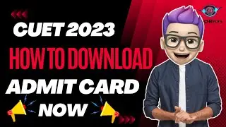 Cuet admit card download 2023 | Exam center list CUET | Tech Byiys #cuet #cuetadmitcard2023
