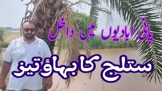 SATLUJ RIVERW FLOODS# HIGH ALERT #Bahawalpur City #