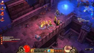 Diablo 3 Beta Monk Skills Lashing Tail Kick Dashing Strike Fists of Thunder