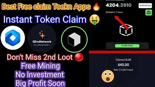 #Glim Network best new mining app || Hexa Network free coin mining || MPX mining app live withdrawal