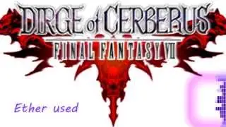 Dirge of Cerberus -Final Fantasy VII- SFX