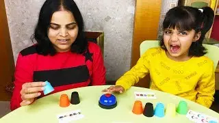 Speedy Color Cups Matching with Ashu and Mummy Kids Activity from Rainbow Toys Review