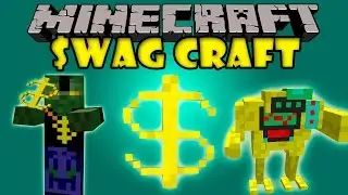 SWAG CRAFT MOD - $wag & Yolo mod!! - Minecraft mod 1.6.4 Review ESPA&Ntilde;OL