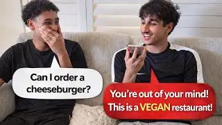 Prank Calling VEGAN Restaurants And Asking For MEAT…