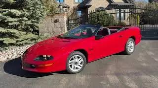 1994 Chevrolet Camaro Z28 Convertible | EG Auctions Showroom Sylvan Lake