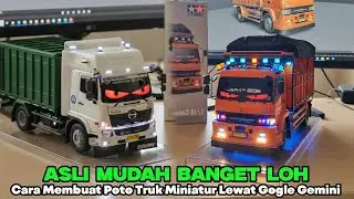 100%PASTI BERHASIL‼️CARA MEMBUAT POTO TRUK MINIATUR LEWAT GOGLE GEMINI AI 