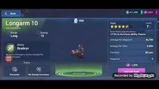 Longarm 10 second copy| Full video coming soon! Mech Arena