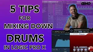 5 tips for mixing down drums in Logic Pro X