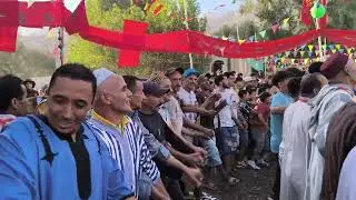 شاهد طقوس غريبة بموسم السنوي عيساوى ارنكان تجاشت بجماعة امولاس 3isawa arngane tajachet 2025