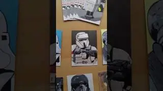 Matt Steffens Star Wars Rogue One Series One Sketch Cards