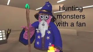 Hunting monsters in maze