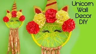 Unicorn🦄 DIY | Unicorn Wall Hanging | Unicorn Wall hanging Ideas |Unicorn wall hanging craft ideas