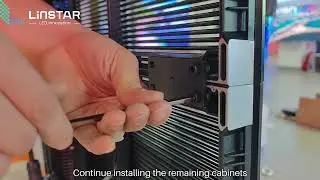 How to Install Linstar Transparent LED Screen &ndash; OR Series Outdoor Rental Installation
