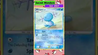 All WOOPER Cards in 60 seconds | PokedexWiki #pokemon