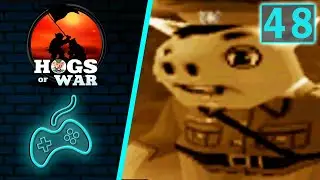 Hogs of War - Прохождение. Часть 48: Играем за фиолетовую команду. Миссия 23