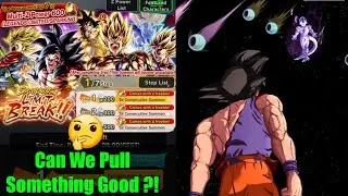 Sparking Limit Break Summons For The Guaranteed Legends Limited Multi Zpower In Dragon Ball Legends