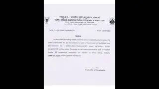 ICAR IARI technician exam postponed | Official notice release #icar #chsl #cgl #gd #ssc #mts #HSSC