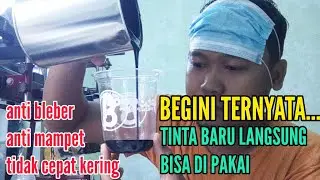 Cara agar tinta sablon cup plastik tidak cepat kering, bleber dan mampet