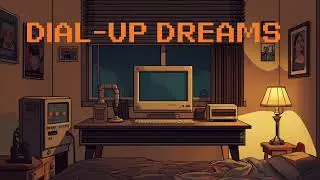 Dial-Up Dreams | Y2K Internet Lofi with Lyrics