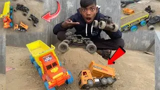 RC Monster Truck vs Big Sand Mountain! 😱 - Toys Shok TV 