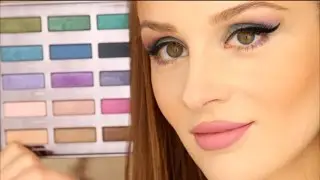 Палитра теней Urban Decay URBAN SPECTRUM &mdash; обзор, образцы + урок по созданию оттенка &laquo;Русалка&raquo; | PEACHY