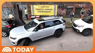 Drivers Face the Pressure in Parallel Parking Championships