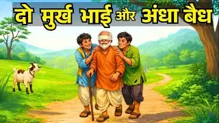 दो मूर्ख भाई और अंधा बैध | धार्मिक कहानी | Gyanvardhak kahani | ज्ञानवर्धक | dharmik kahani