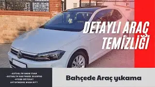 Detaylı Araç Temizliği-Bahçede Araba Yıkama-Evde Yıkama-Autoglym Polar Blast-BodyWork Shampoo-Pov