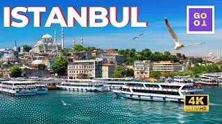 Amazing views of Istanbul, Turkey 4k