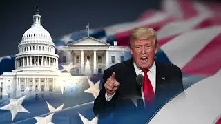 Free Green Screen Access: | US Election Background | Subscribe for More!