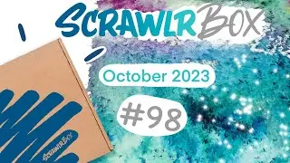 what a DISASTER!! // Scrawlrbox October 2023 UNBOXING!!