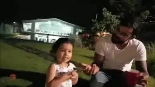 David Warner Daughter Tribute to Virat Kohli on his Retirement #viratkohli #retirement #cricket
