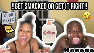 KC Officials| Get It Right Or Get Smacked Challenge !!😂 (Tea!) *Lotion Edition*